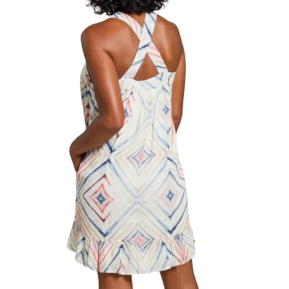 Tribal Jeans Lined Dress with Racer Back and Pockets - Size P/S - Picture 2 of 10